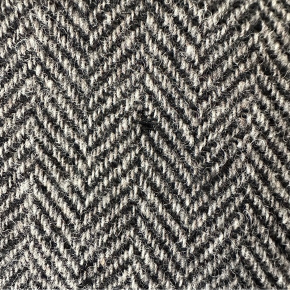 The Crossroads Collection Jacket Mens 46L Gray Herringbone Tweed Blazer Wool - Picture 6 of 16